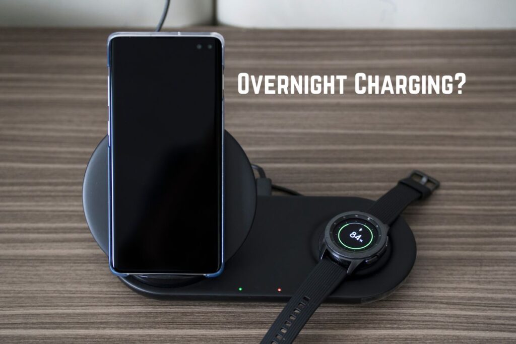 charge garmin watch overnight